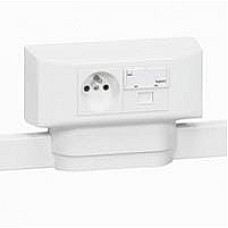 Legrand Mosaic 4 модуля для каналов DLPlus, глубиной 12.5мм, 16мм, 20мм.