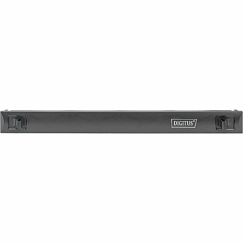 Заглушка DIGITUS 1U snap-in ABS, колір панелі чорний (RAL 9005)
