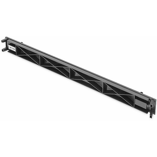 Заглушка DIGITUS 1U snap-in ABS, колір панелі чорний (RAL 9005)