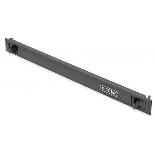 Заглушка DIGITUS 1U snap-in ABS, колір панелі чорний (RAL 9005)