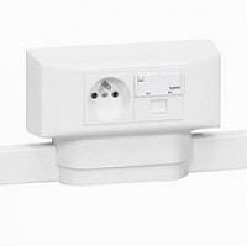 Legrand Mosaic 4 модуля для каналов DLPlus, глубиной 12.5мм, 16мм, 20мм.
