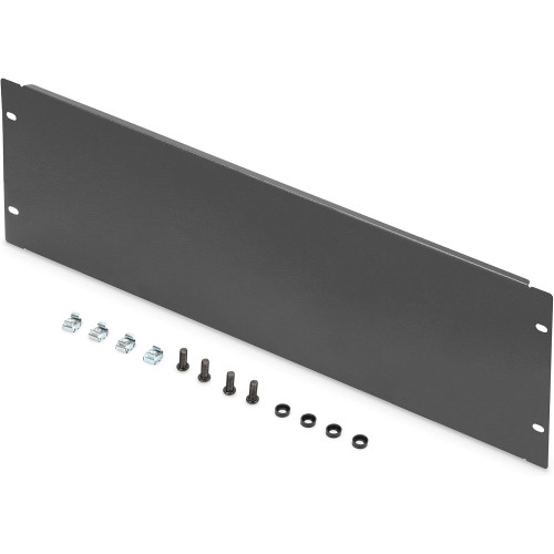 Заглушка DIGITUS 19’’ 2U, колір панелі чорний (RAL 9005)