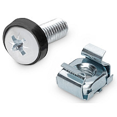 Кріпильний набір DIGITUS M6 Screws&Nuts, 50 pcs., silver