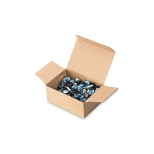 Кріпильний набір DIGITUS M6 Screws&Nuts, 50 pcs., silver
