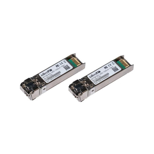 Комплект SFP-Трансиверів MikroTik XS+2733LC15D (XS+27LC15D, XS+33LC15D по 1шт), SFP28, SM, 15km, LC