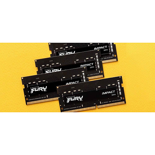 Пам'ять ноутбука Kingston DDR4 16GB KIT (8GBx2) 3200 FURY Impact
