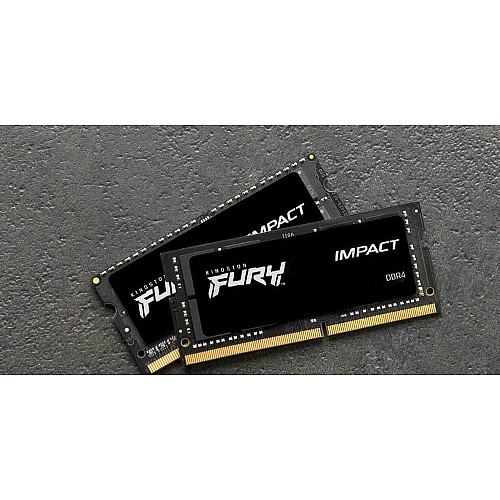 Пам'ять ноутбука Kingston DDR4 32GB KIT (16GBx2) 3200 FURY Impact