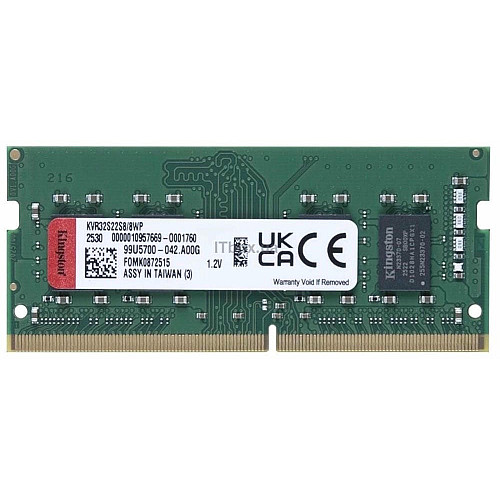 Пам'ять ноутбука Kingston DDR4   8GB 3200
