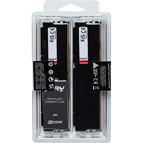 Пам'ять ПК Kingston DDR5 16GB KIT (8GBx2) 5200 FURY Beast