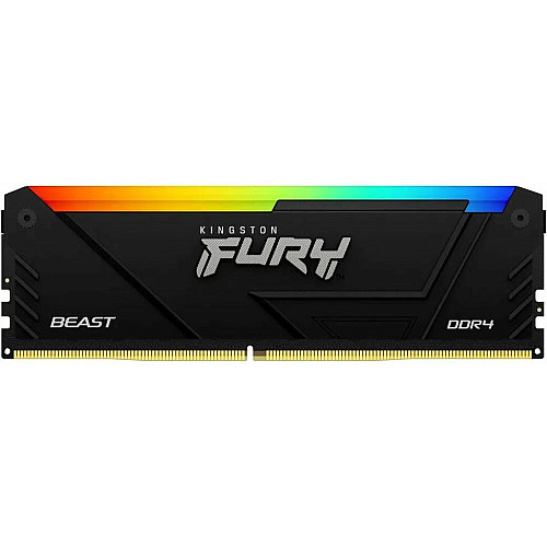 Пам'ять ПК Kingston DDR4 16GB KIT (8GBx2) 3200 FURY Beast RGB