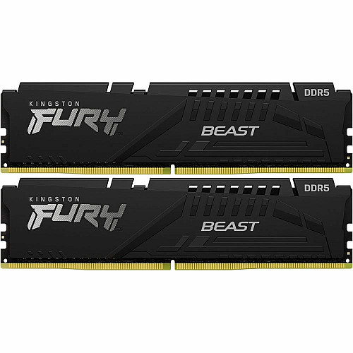 Пам'ять ПК Kingston DDR5 32GB KIT (16GBx2) 5200 FURY Beast