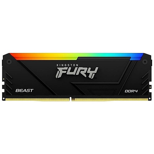 Пам'ять ПК Kingston DDR4 16GB 3200 FURY Beast RGB