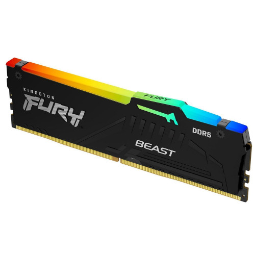 Пам'ять ПК Kingston DDR5  32GB 5200 FURY Beast RGB