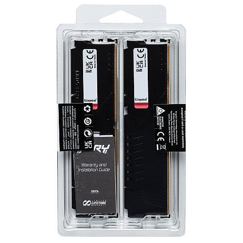 Пам'ять ПК Kingston DDR5 64GB KIT (32GBx2) 5600 FURY Beast