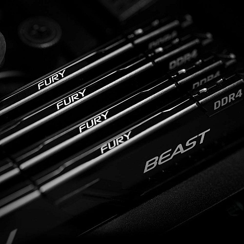 Пам'ять ПК Kingston DDR4 16GB KIT (8GBx2) 3200 FURY Beast