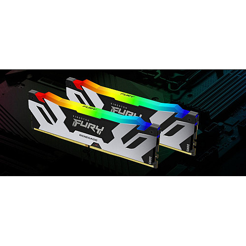 Пам'ять ПК Kingston DDR5 32GB KIT (16GBx2) 6400 FURY Renegade RGB XMP