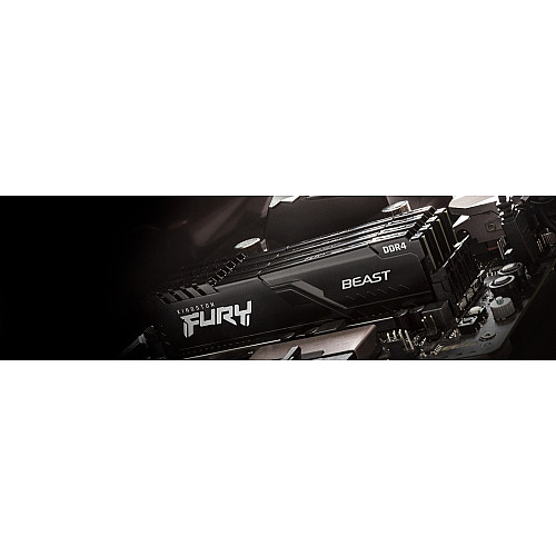 Пам'ять ПК Kingston DDR4 16GB KIT (8GBx2) 3600 FURY Beast