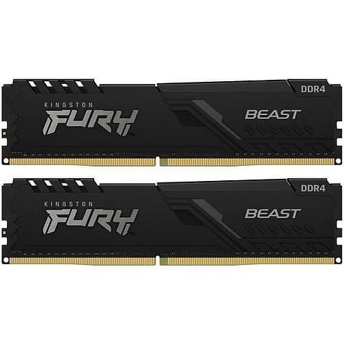 Память ПК Kingston DDR4 32GB KIT (16GBx2) 3200 Fury Beast
