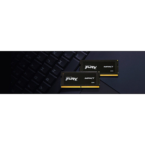 Пам'ять ноутбука Kingston DDR5 64GB KIT (32GBx2) 4800 FURY Impact