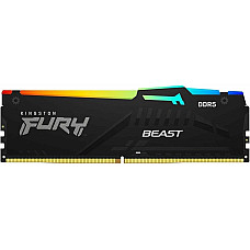 Пам'ять ПК Kingston DDR5 64GB 5600 FURY Beast RGB