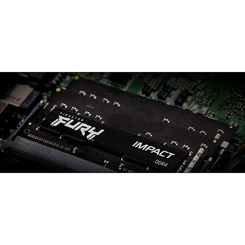 Пам'ять ноутбука Kingston DDR4 16GB KIT (8GBx2) 3200 FURY Impact