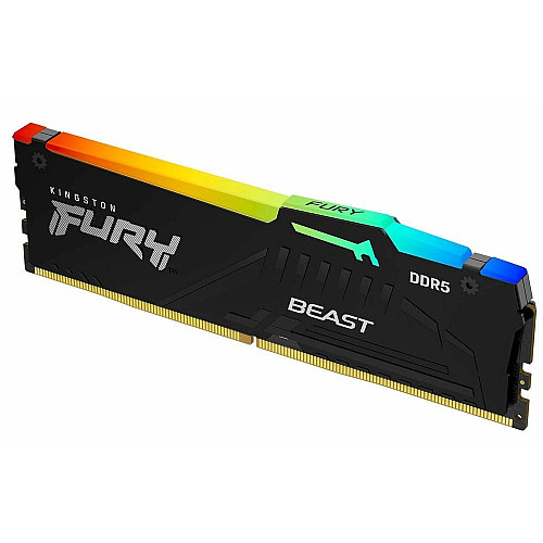 Пам'ять ПК Kingston DDR5 64GB 5600 FURY Beast RGB