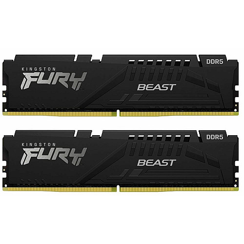 Память ПК Kingston DDR5 32GB KIT (16GBx2) 6000 FURY Beast EXPO