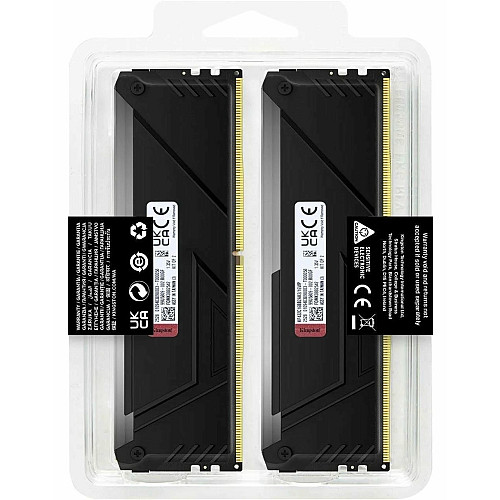 Пам'ять ПК Kingston DDR4 16GB KIT (8GBx2) 3200 FURY Beast RGB