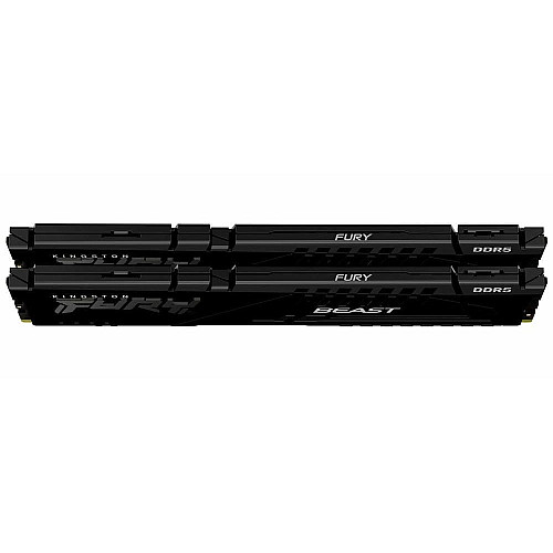 Пам'ять ПК Kingston DDR5 64GB KIT (32GBx2) 5600 FURY Beast