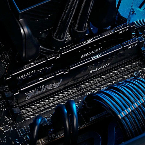 Пам'ять ПК Kingston DDR5 32GB KIT (16GBx2) 6000 FURY Beast  EXPO