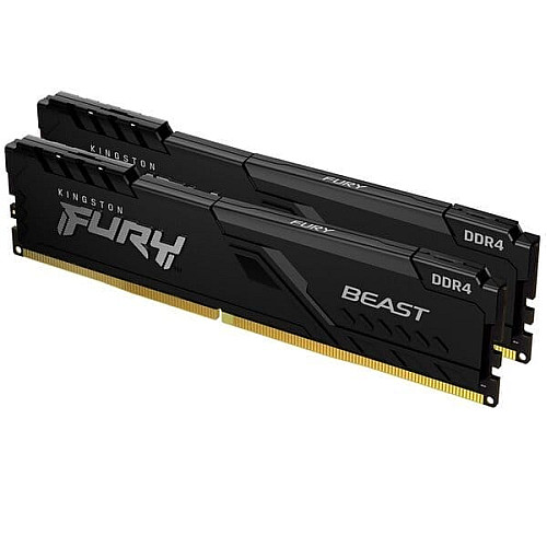 Память ПК Kingston DDR4 32GB KIT (16GBx2) 3200 Fury Beast