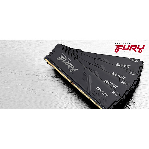 Пам'ять ПК Kingston DDR4 16GB 3200 FURY Beast