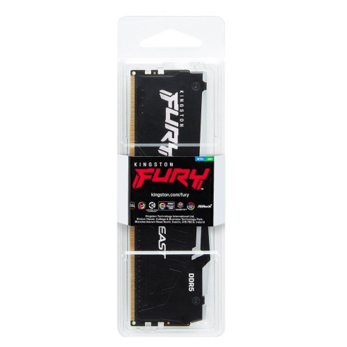 Пам'ять ПК Kingston DDR5  32GB 5200 FURY Beast RGB