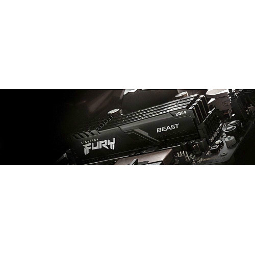 Память ПК Kingston DDR4 32GB KIT (16GBx2) 3200 Fury Beast