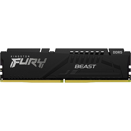 Пам'ять ПК Kingston DDR5 32GB KIT (16GBx2) 5200 FURY Beast RGB