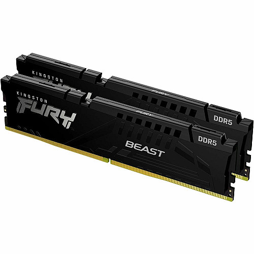 Пам'ять ПК Kingston DDR5 32GB KIT (16GBx2) 5600 FURY Beast