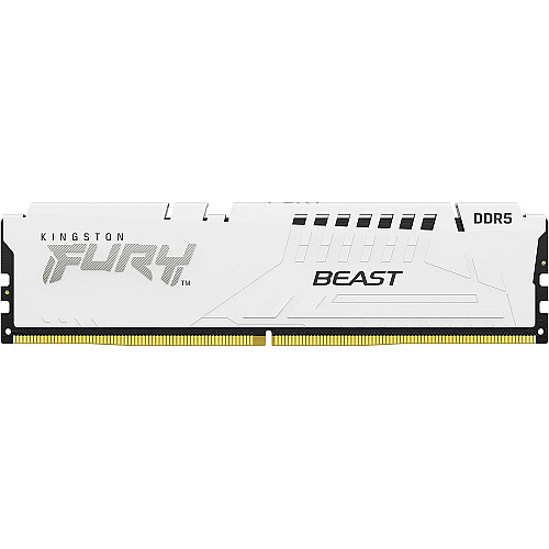 Пам'ять ПК Kingston DDR5 16GB 6400 FURY Beast EXPO Білий