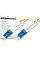 Патч-корд волоконно-оптический DIGITUS LC/UPC-LC/UPC, 9/125, SM, OS2, duplex, 10м