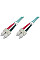 Патч-корд волоконно-оптический DIGITUS SC/UPC-SC/UPC, 50/125, MM, OM3, duplex, 3м