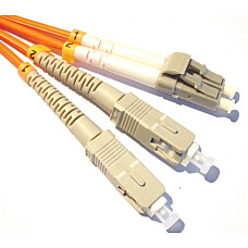 Патч-корд волоконно-оптичний DIGITUS SC/UPC-SC/UPC, 50/125, MM, OM3, duplex, 5м