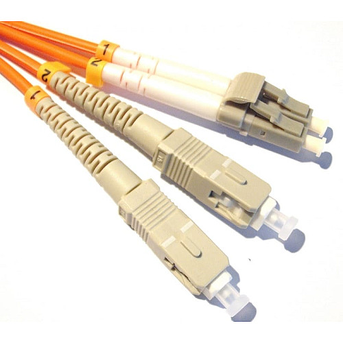 Патч-корд волоконно-оптический DIGITUS SC/UPC-SC/UPC, 50/125, MM, OM3, duplex, 5м