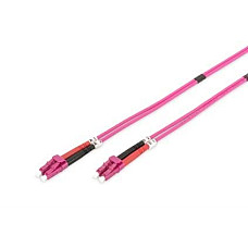 Патч-корд волоконно-оптичний DIGITUS LC/UPC-LC/UPC, 50/125, MM, OM4, duplex, 10м