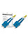 Патч-корд волоконно-оптический DIGITUS SC/UPC-SC/UPC, 9/125, SM, OS2, duplex, 1м