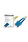 Патч-корд волоконно-оптичний DIGITUS LC/UPC-SC/UPC, 9/125, SM, OS2, duplex, 2м