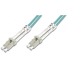 Патч-корд волоконно-оптичний DIGITUS LC/UPC-LC/UPC, 50/125, MM, OM3, duplex, 2м
