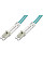 Патч-корд волоконно-оптичний DIGITUS LC/UPC-LC/UPC, 50/125, MM, OM3, duplex, 1м