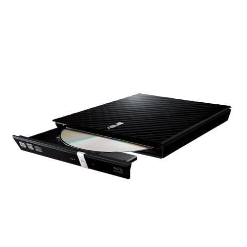 Привід оптичний портативний ASUS SDRW-08D2S-U LITE DVD+-R/RW burner USB2.0 чорний Retail Box Slim