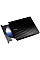 Привід оптичний портативний ASUS SDRW-08D2S-U LITE DVD+-R/RW burner USB2.0 чорний Retail Box Slim