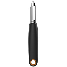 Овочечистка вертикальна Fiskars Functional Form, 26.7см, нержавіюча сталь, пластик, чорний