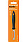 Овощечистка вертикальная Fiskars Essential, с подвижным лезвием, 18.4см, нержавеющая сталь, пластик, черный